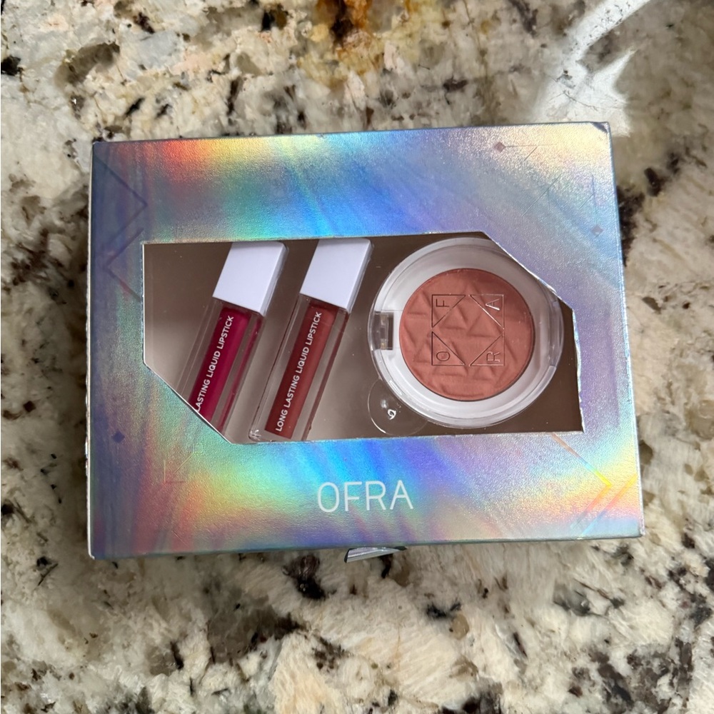 OFRA Blush and Lip Gloss Set - Coral and Berry